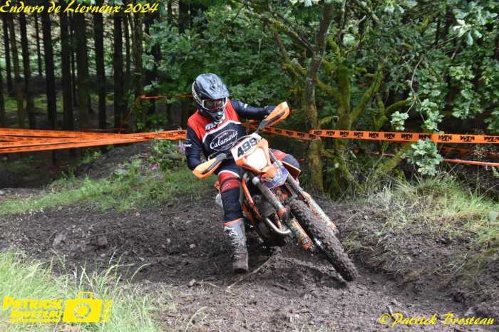 Lasse Wahner 2eme du Championnat De Belgique d’Enduro 2024 (Junior E2).